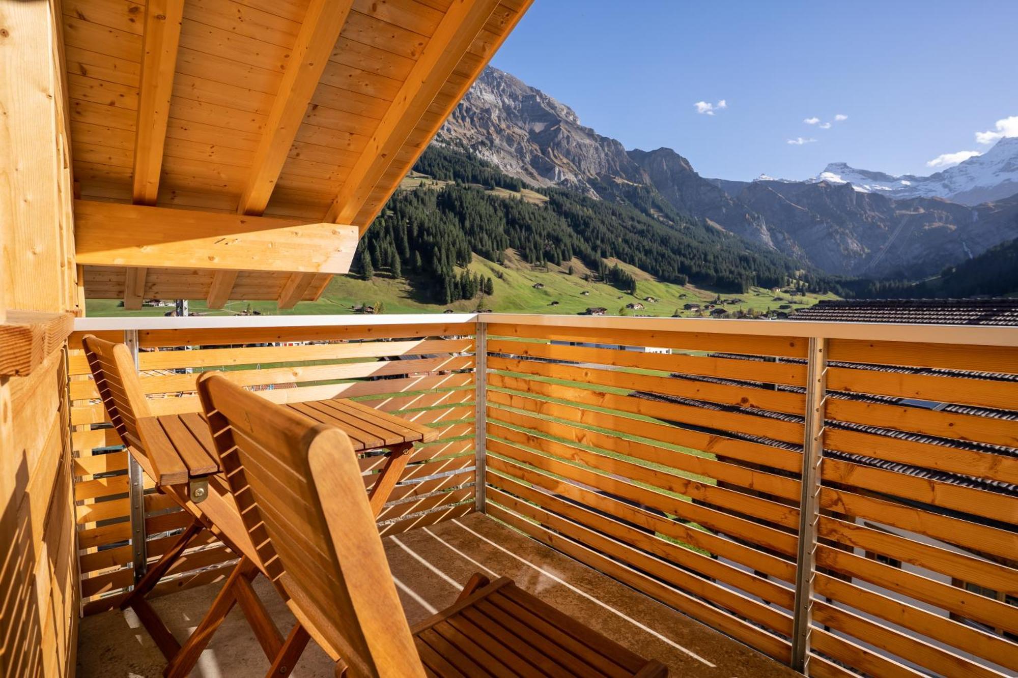Chuenislodge2- Zwei Balkone, Gemuetlicher Kamin, Top Aussicht Adelboden Eksteriør bilde
