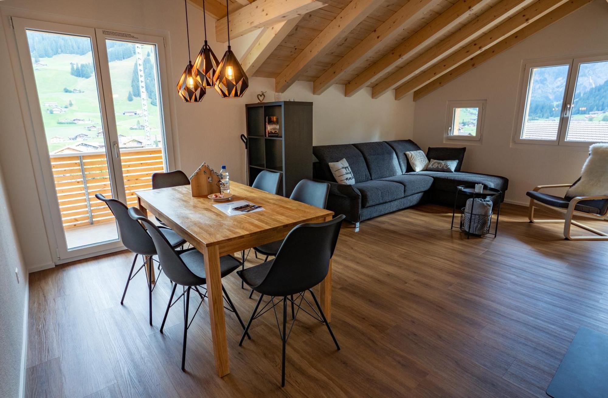 Chuenislodge2- Zwei Balkone, Gemuetlicher Kamin, Top Aussicht Adelboden Eksteriør bilde