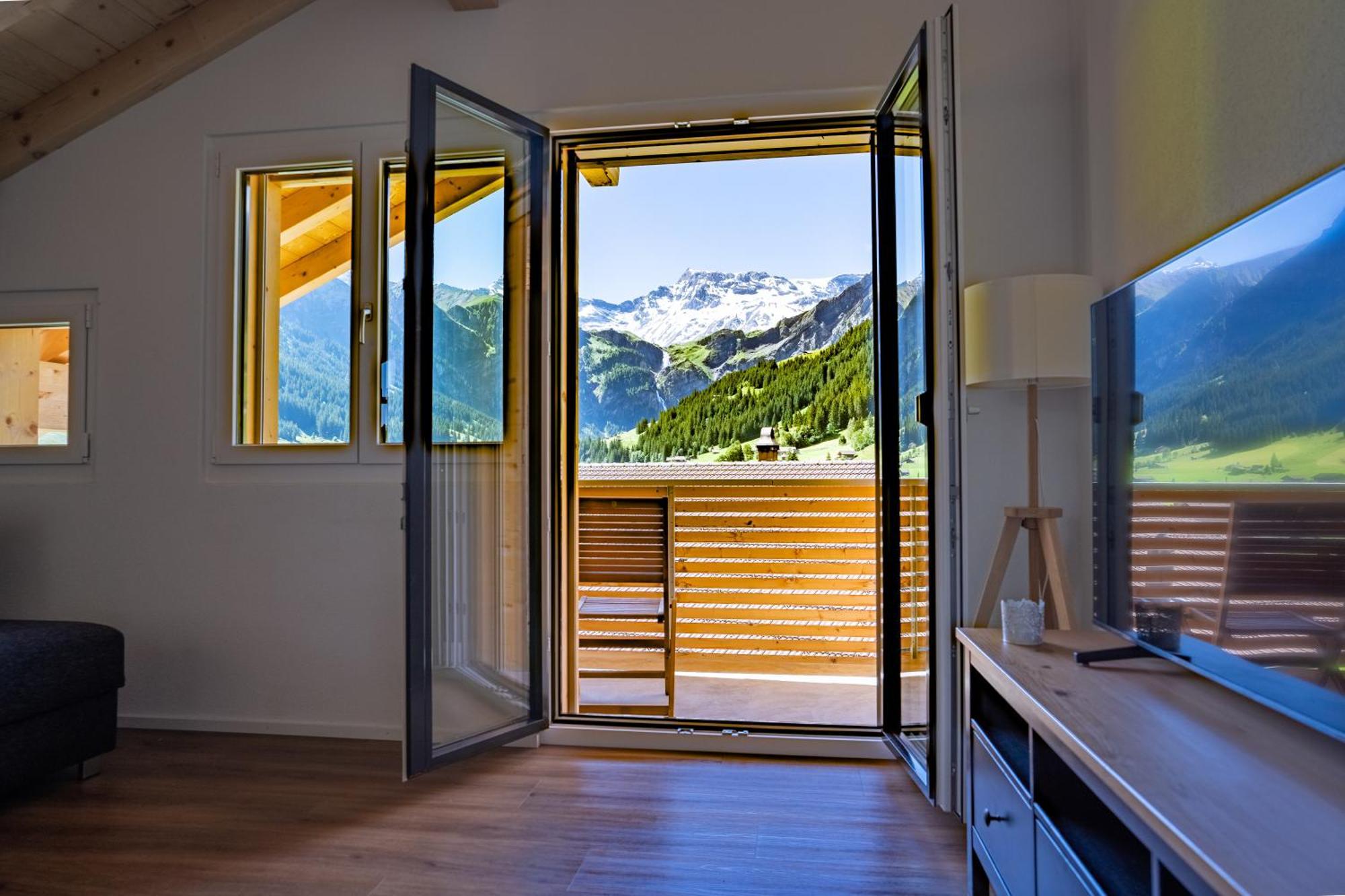 Chuenislodge2- Zwei Balkone, Gemuetlicher Kamin, Top Aussicht Adelboden Eksteriør bilde
